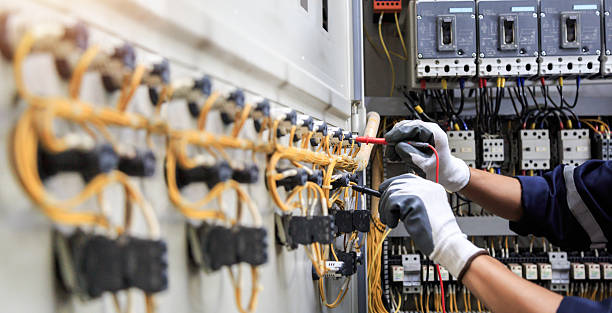 Professional Electrician technician working in Belmont, PA